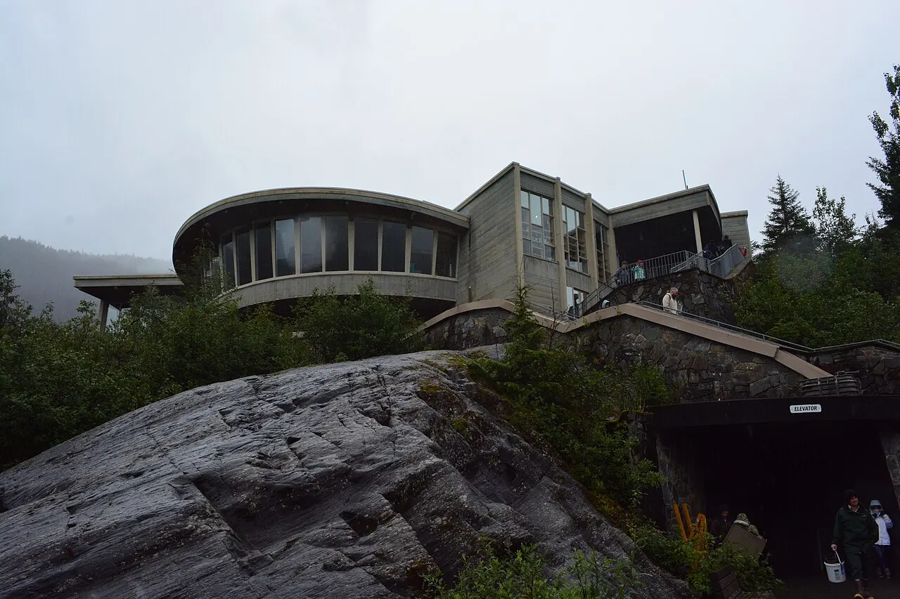 Mendenhall Glacier Visitor Center, Juneau, Alaska, United States