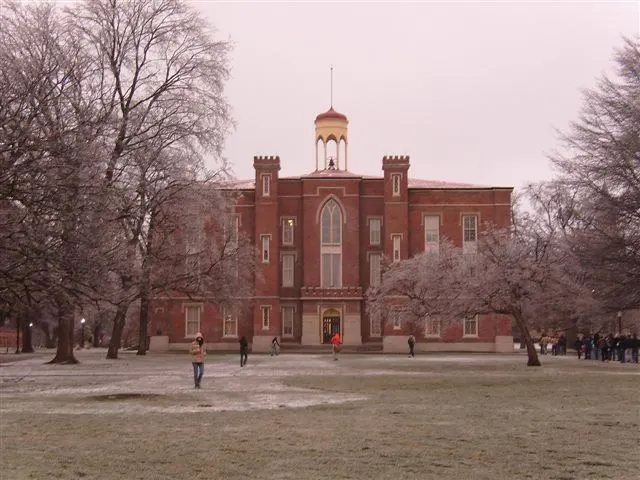 Old Main at Knox College, Galesburg, Illinois, United States