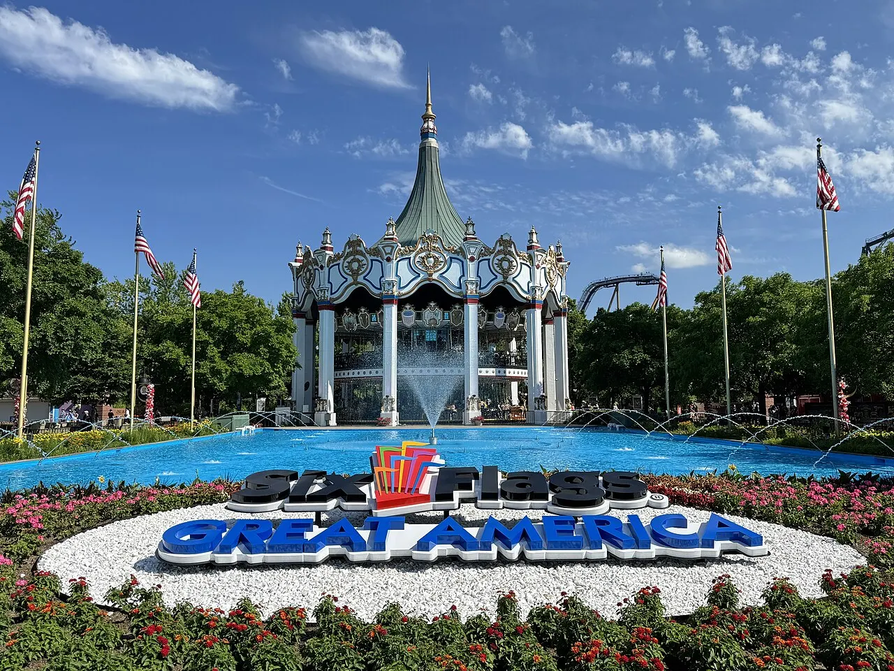 Six Flags Great America, Gurnee, Illinois, United States