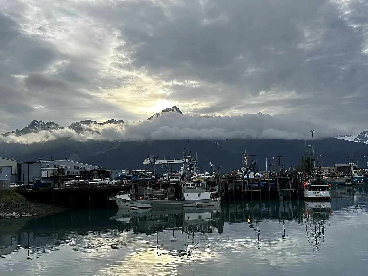 Seward Small Boat Harbor, Kenai Fjords National Park, Alaska, United States