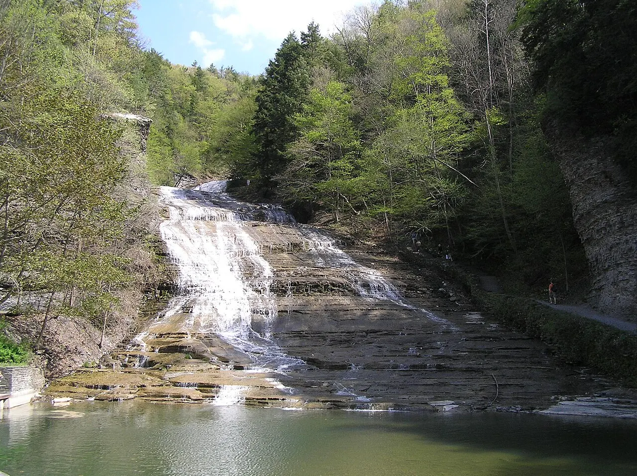 Buttermilk Falls State Park, Ithaca, New York, United States