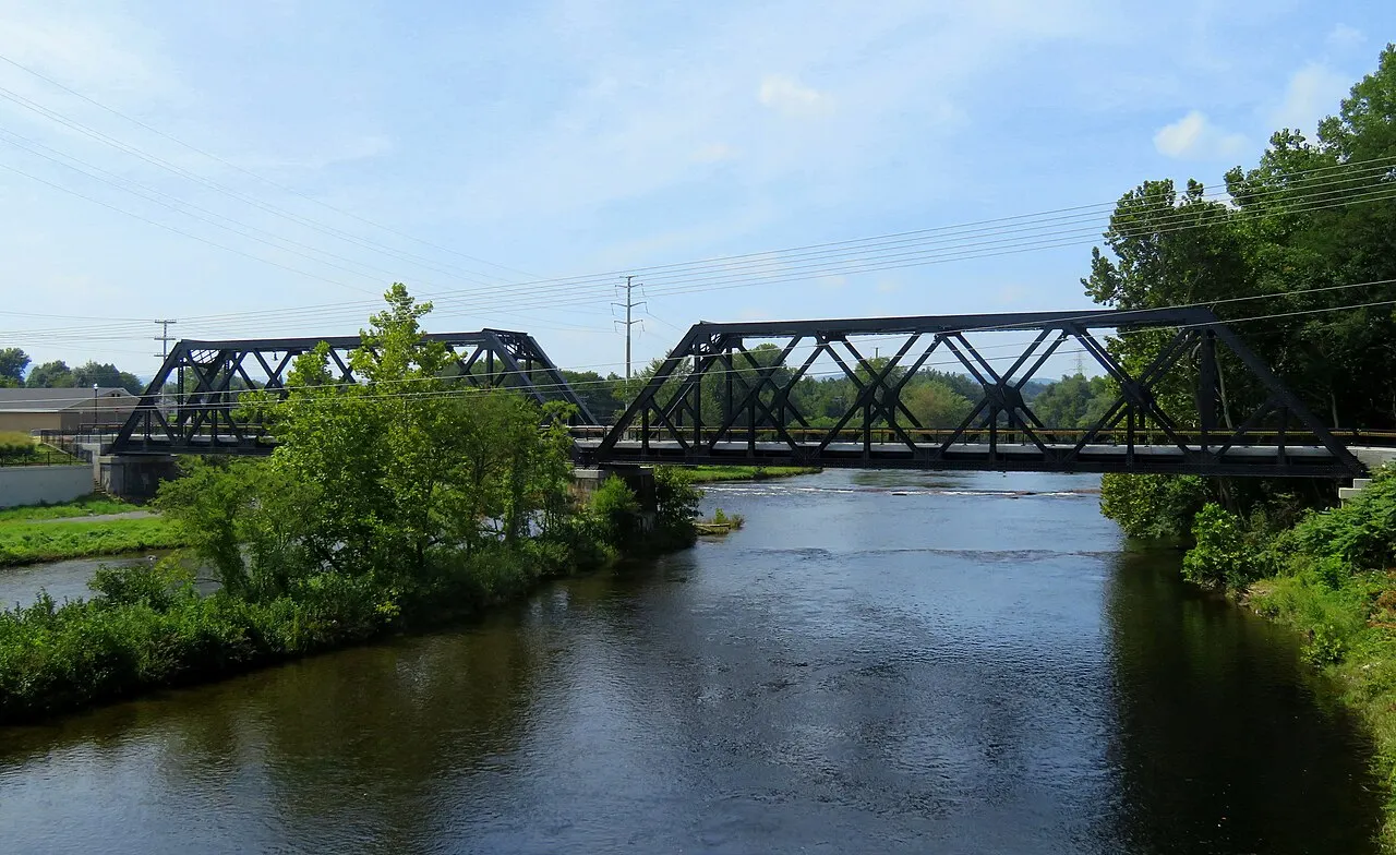 Columbia Greenway Rail Trail, Westfield, Massachusetts, United States