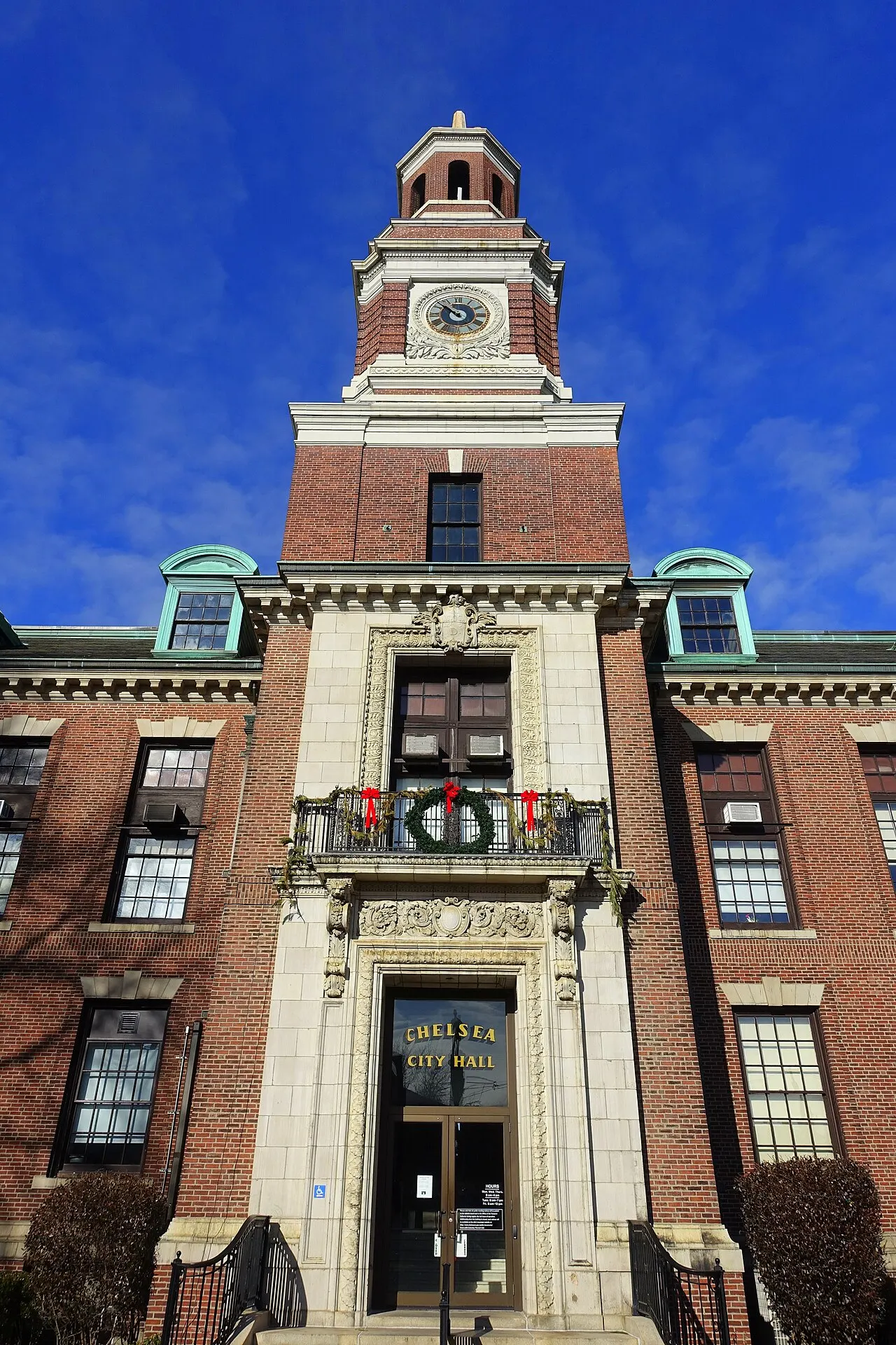 Chelsea City Hall, Chelsea, Massachusetts, United States