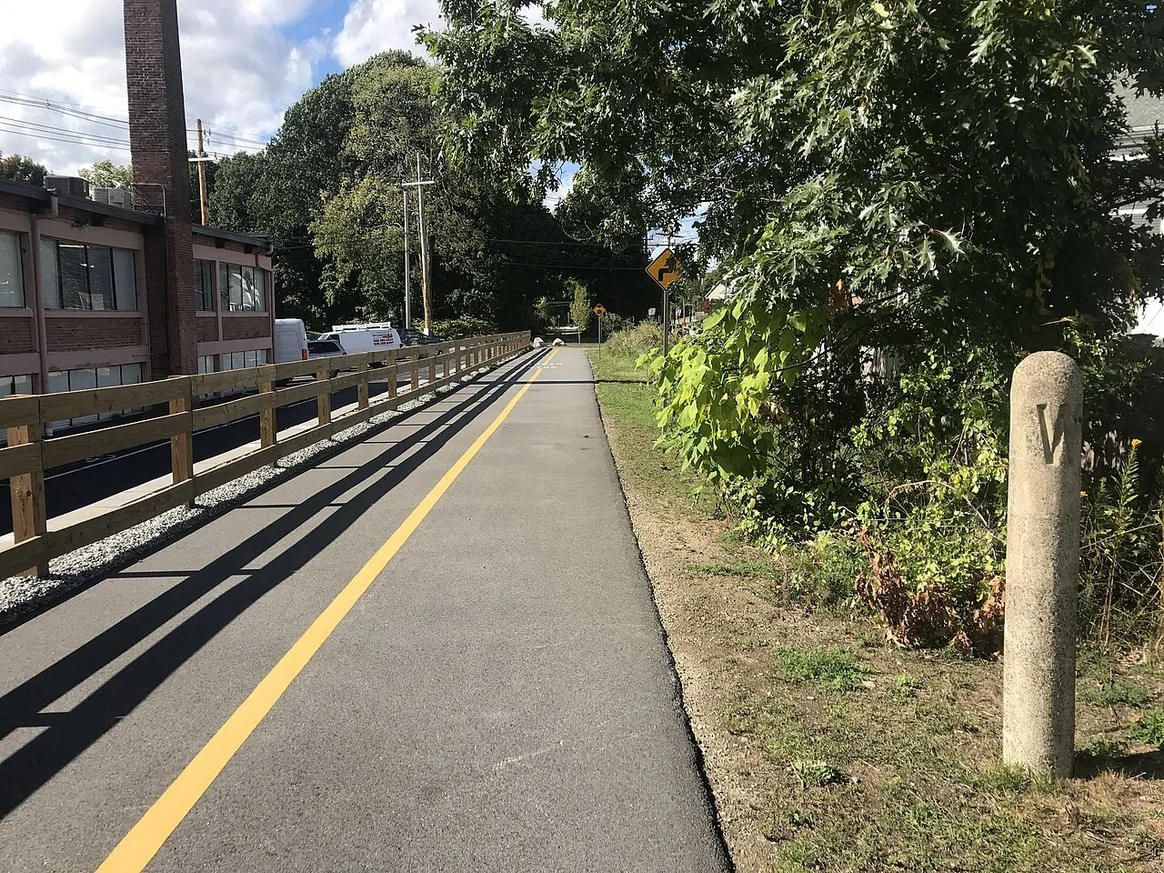 Cochituate Rail Trail, Natick, Massachusetts, United States