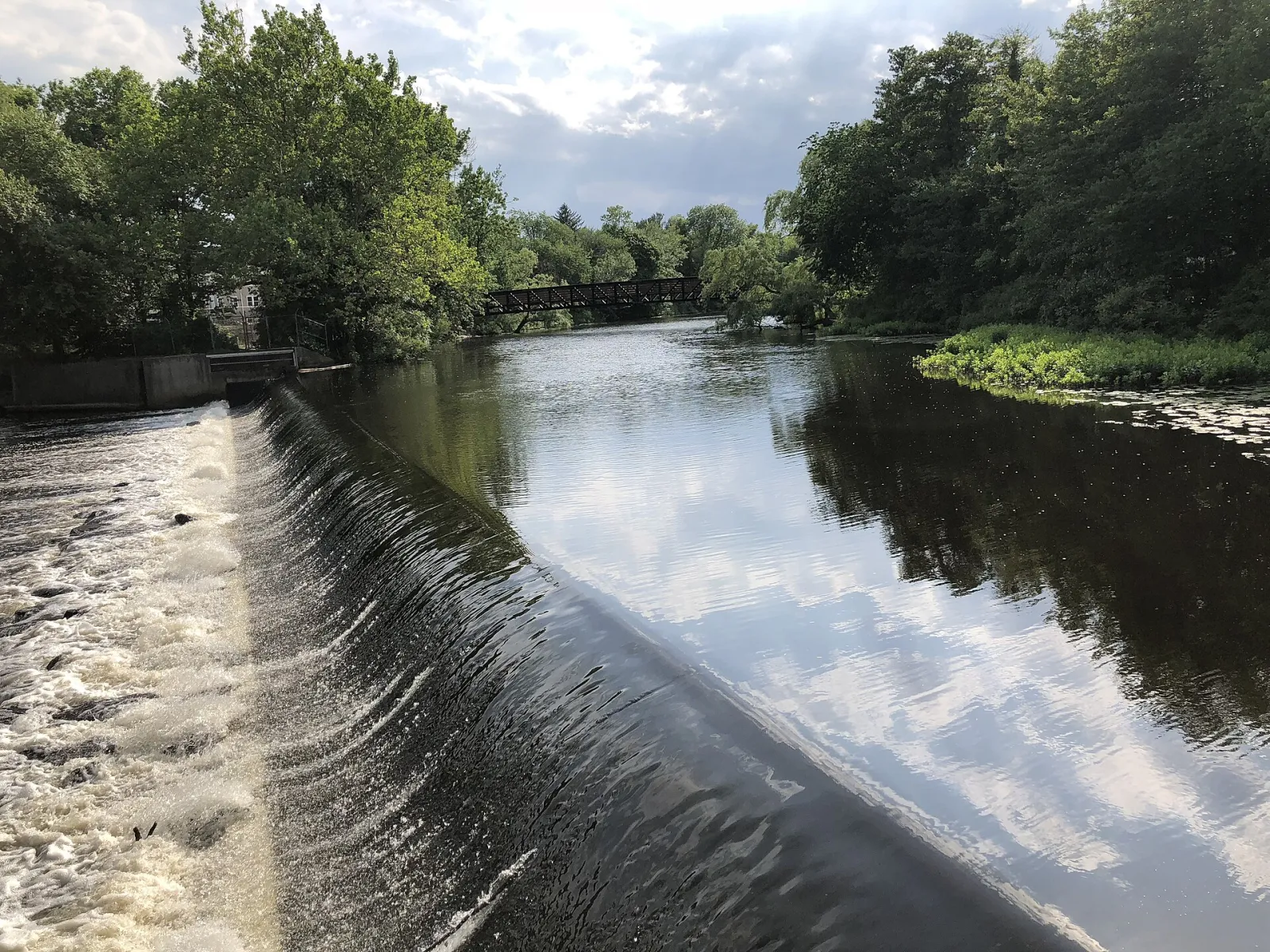 Watertown Dam and Footbridge, Watertown, Massachusetts, United States