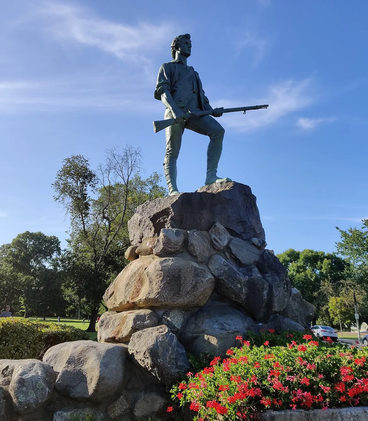 Lexington Minuteman Statue, Lexington, Massachusetts, United States