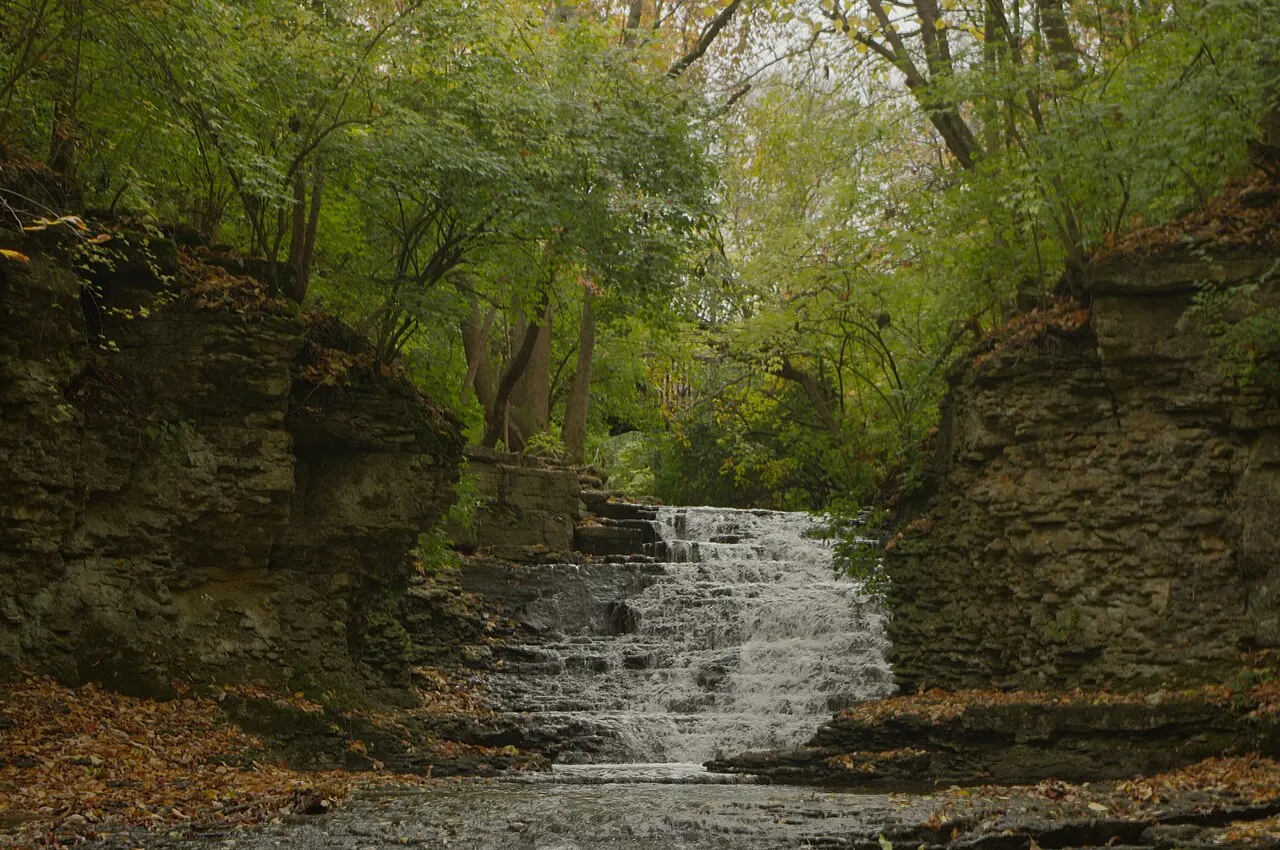 Indian Run Falls, Dublin, Ohio, United States