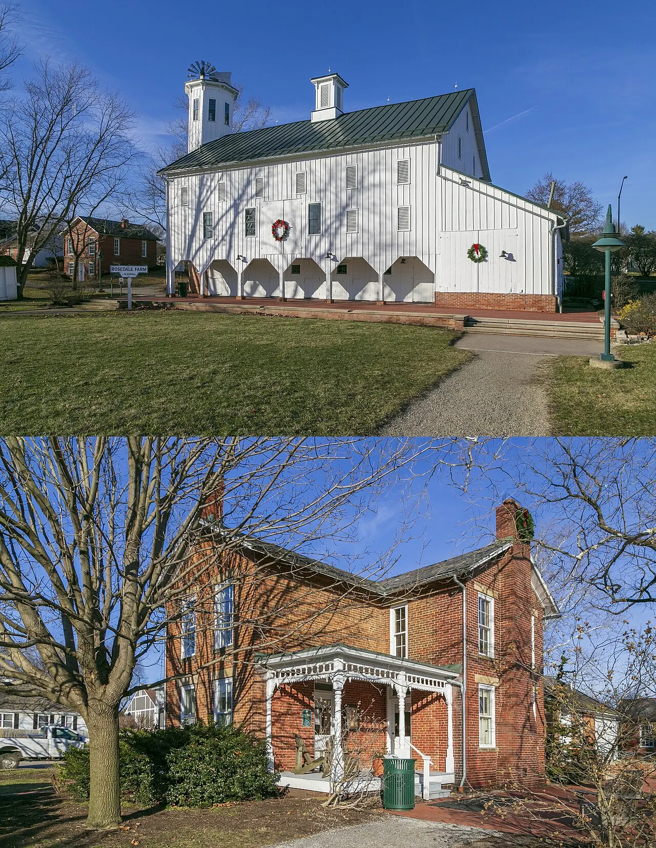 Everal Barn and Homestead, Westerville, Ohio, United States