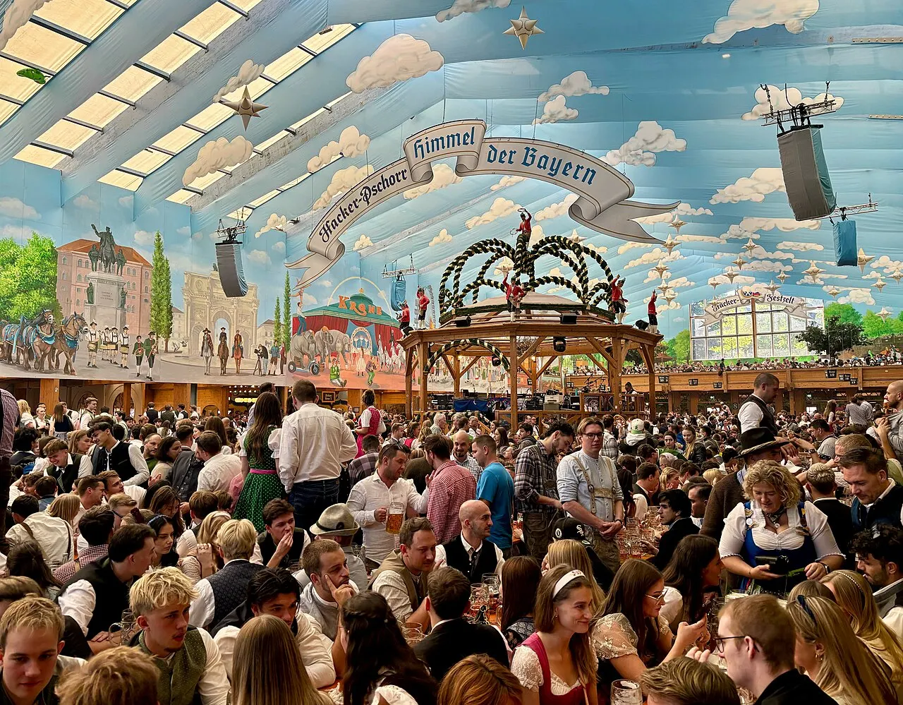 Oktoberfest at the Theresienwiese, Munich, Germany