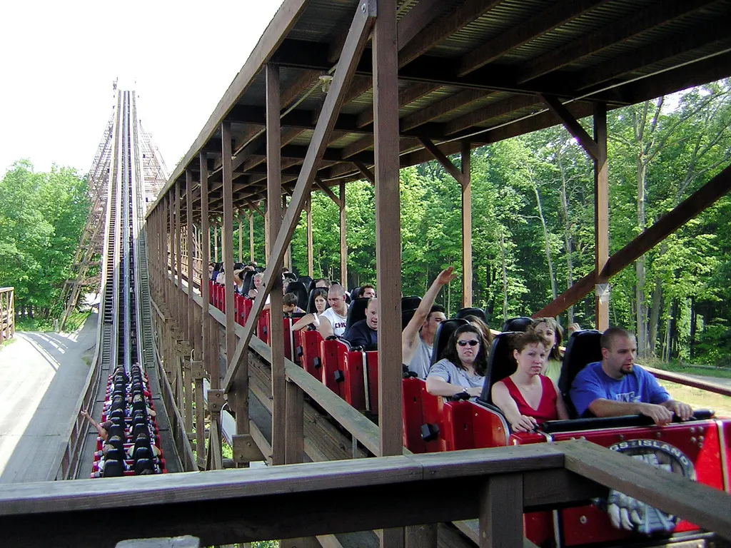 The Beast at Kings Island, Mason, Ohio, United States