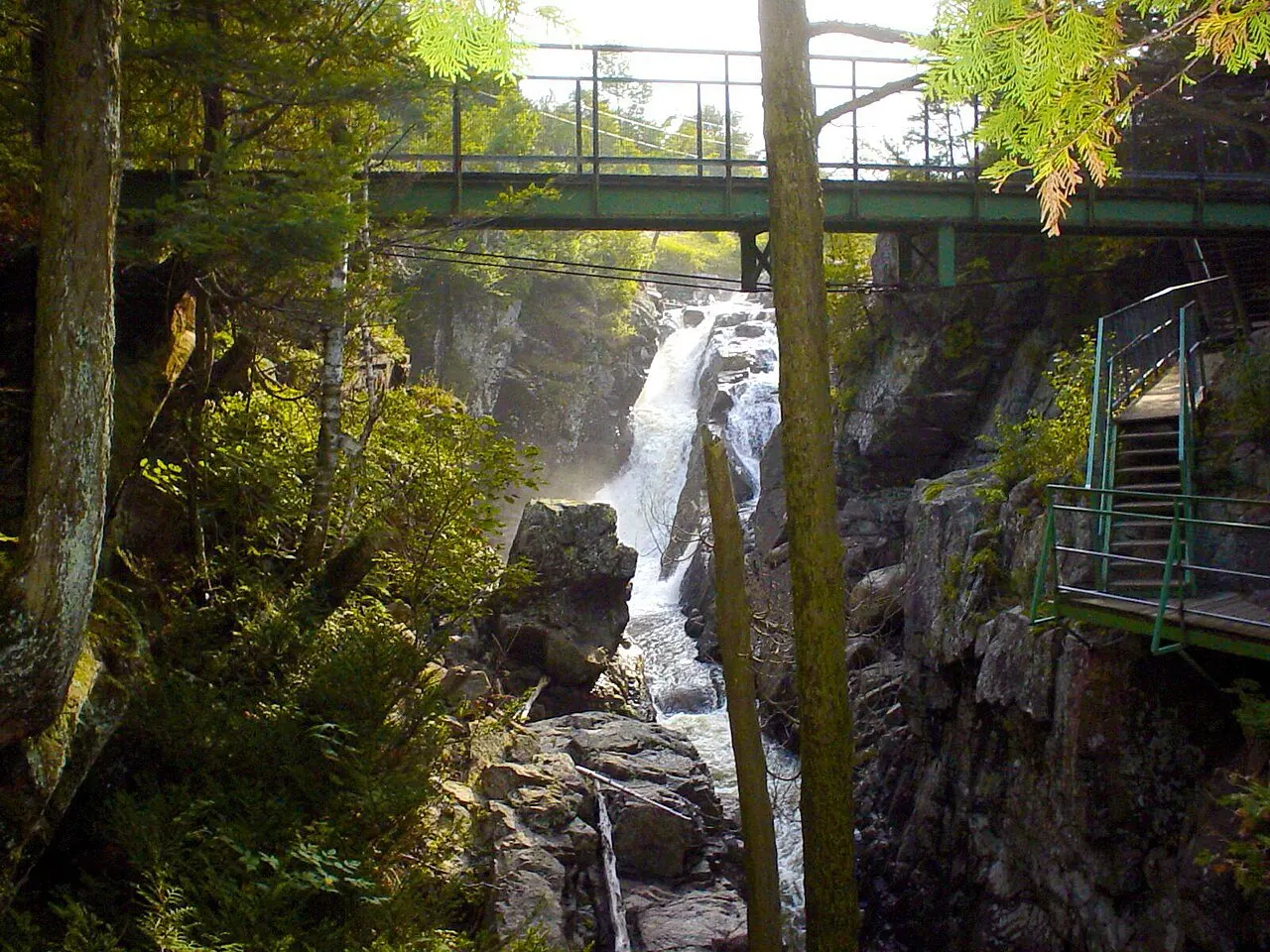 High Falls Gorge, Lake Placid, New York, United States