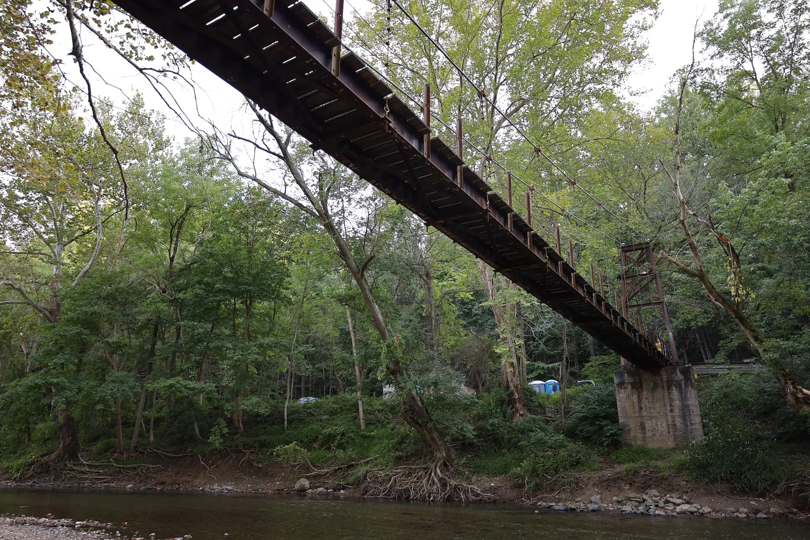 Patapsco Swinging Bridge, Catonsville, Maryland, United States