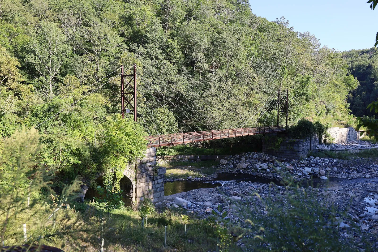 Patterson Viaduct Ruins, Catonsville, Maryland, United States