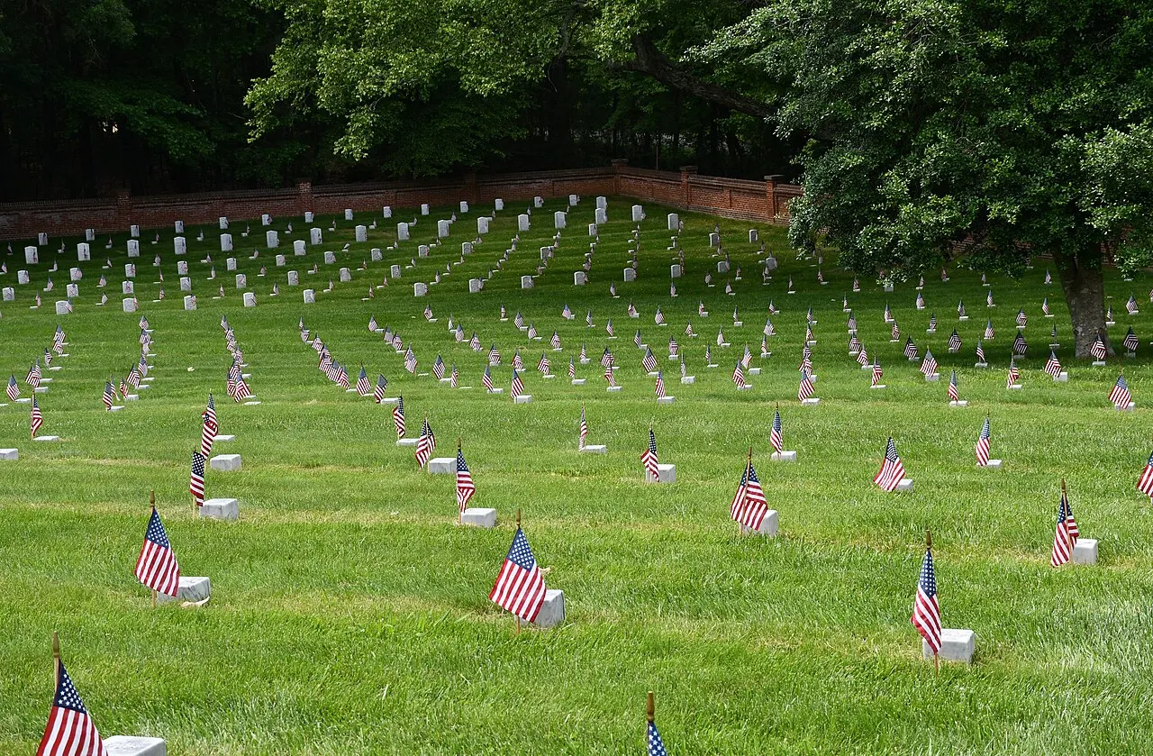 Poplar Grove National Cemetery, Petersburg, Virginia, United States