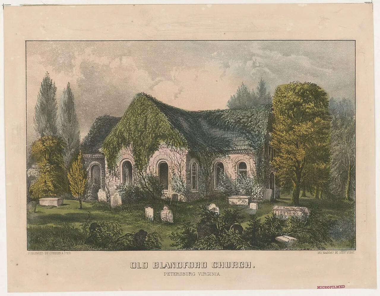 Old Blandford Church, Petersburg, Virginia, United States