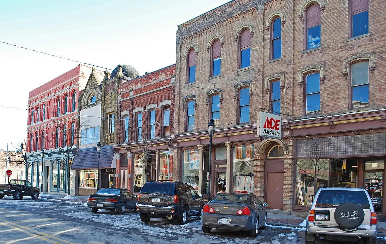 Midland Street Commercial District, Bay City, Michigan, United States