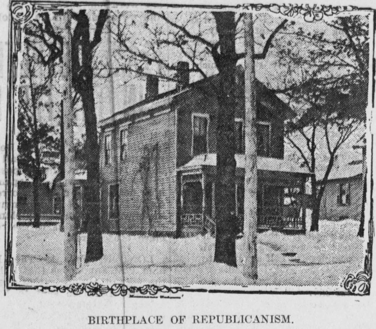Under the Oaks Republican Birthplace Site, Jackson, Michigan, United States
