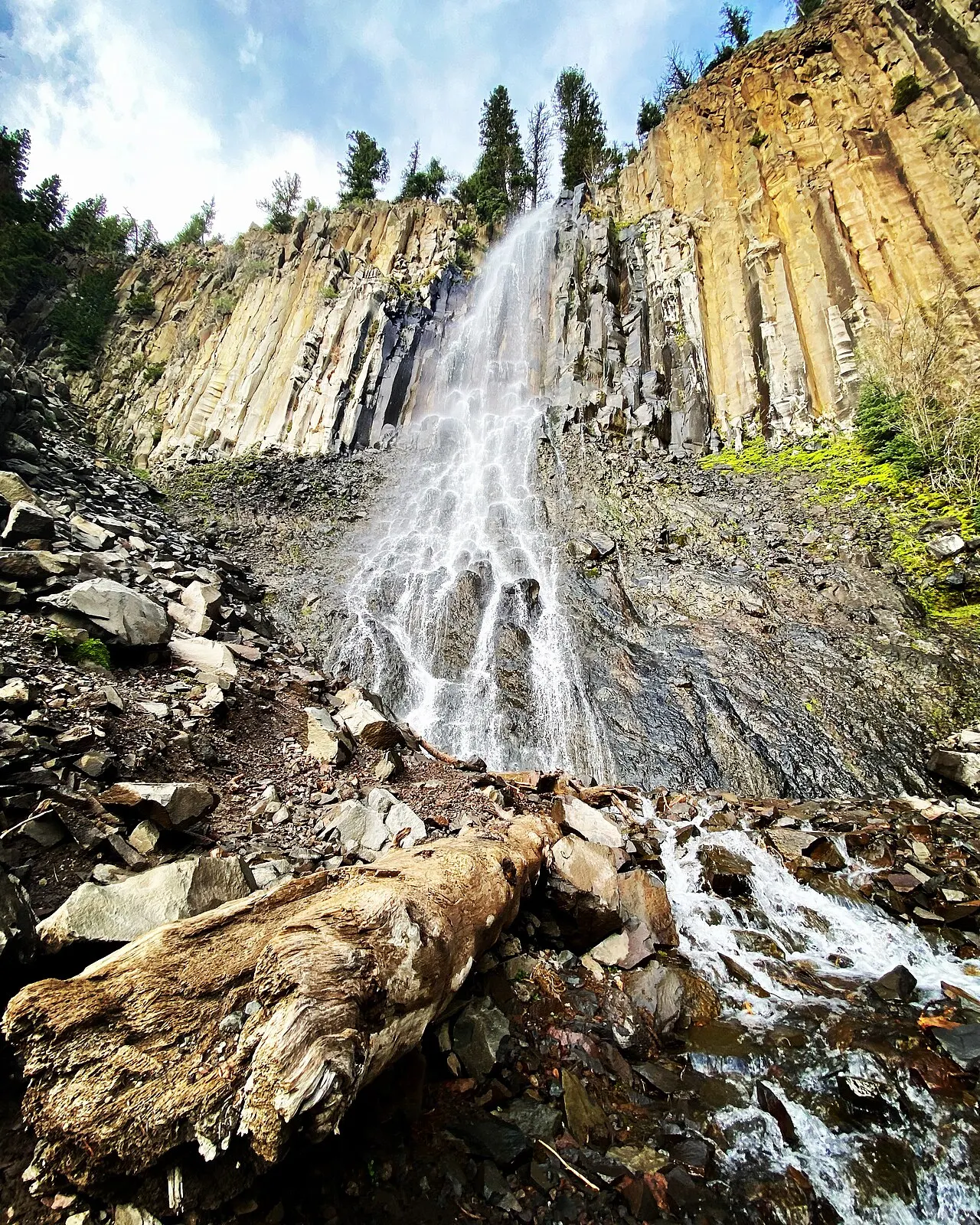 Palisade Falls, Bozeman, Montana, United States