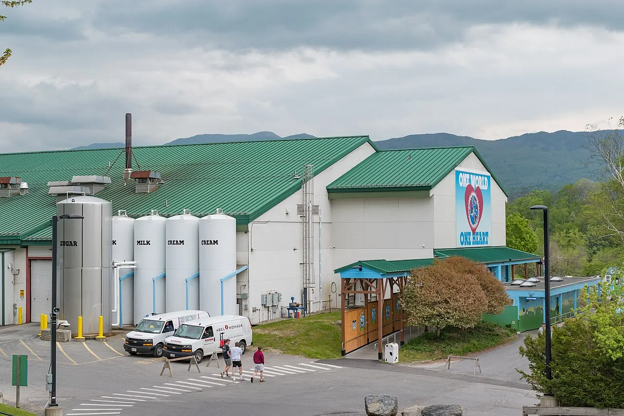 Ben and Jerry's Factory Waterbury, Stowe, Vermont, United States