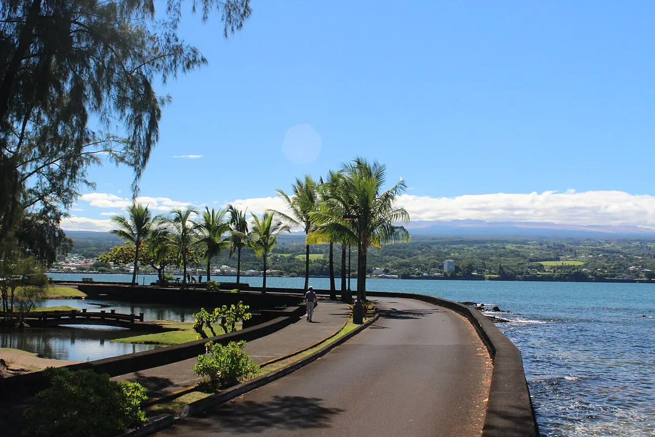 Liliuokalani Park and Gardens, Hilo, Hawaii, United States