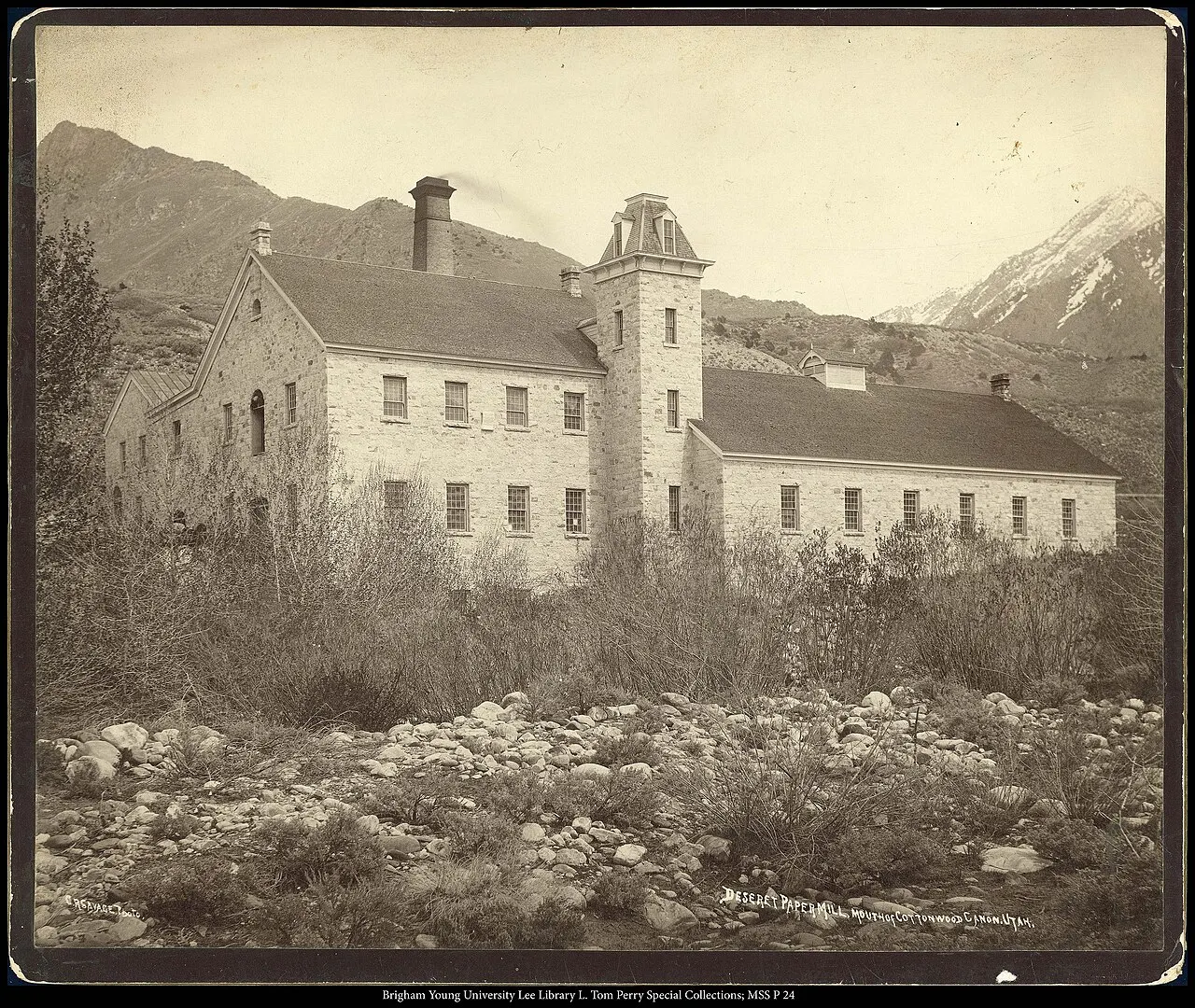 Old Granite Paper Mill, Cottonwood Heights, Utah, United States