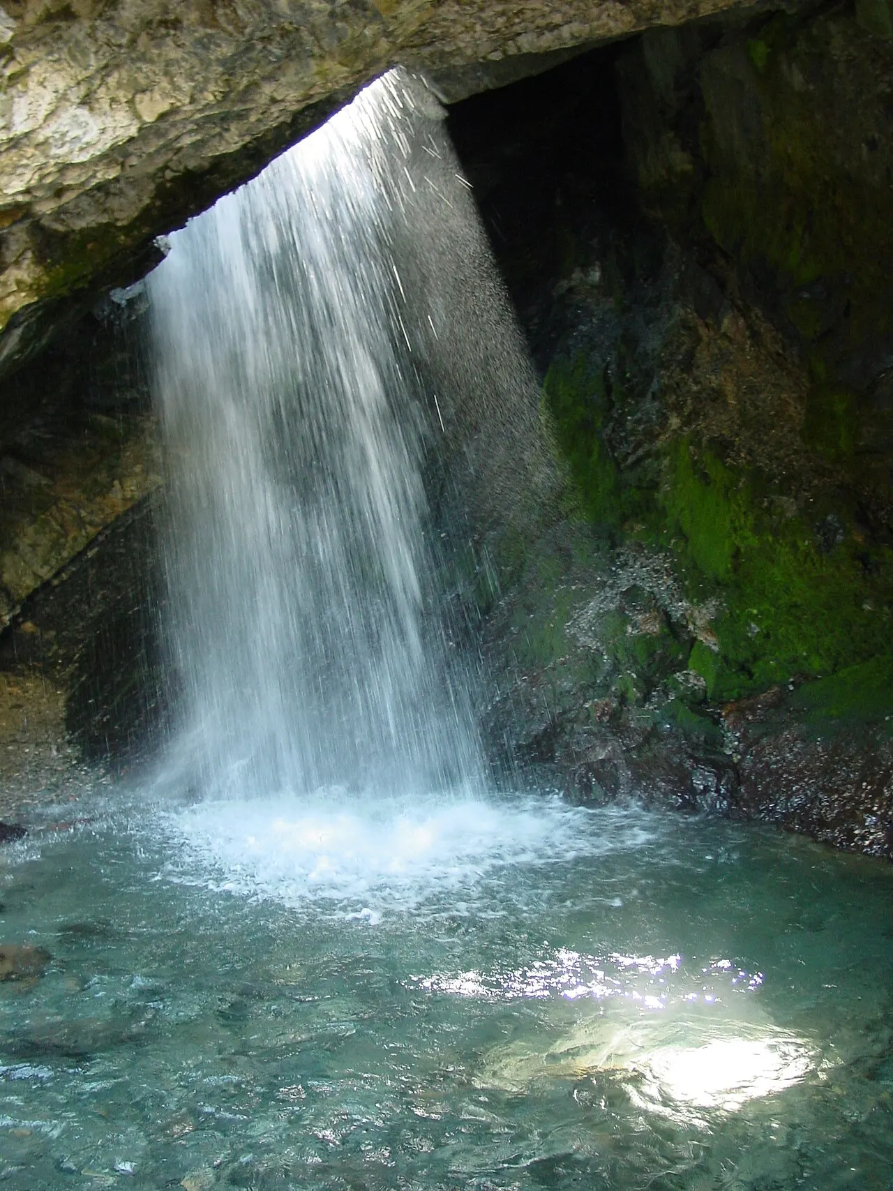 Donut Falls, Cottonwood Heights, Utah, United States