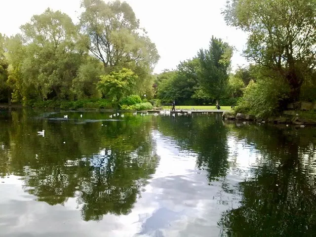 St Stephen's Green and Merrion Square, Dublin, Ireland