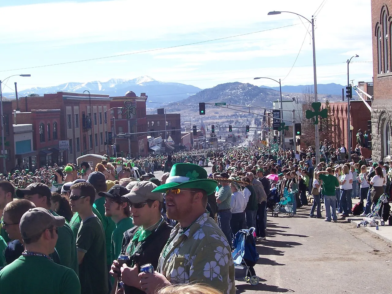 Butte St. Patrick's Day Parade, Butte, Montana, United States