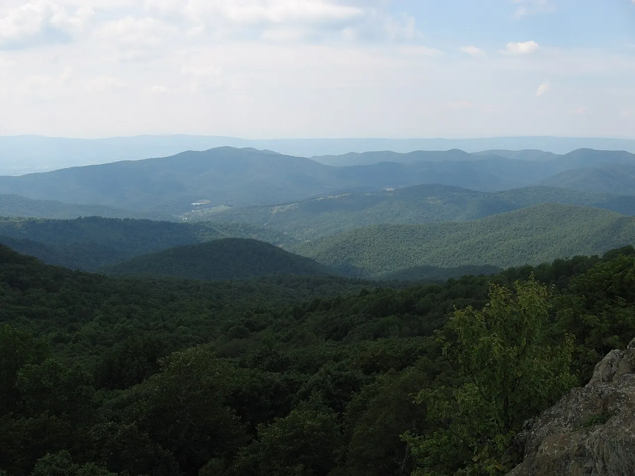 Bearfence Mountain, Shenandoah National Park, Virginia, United States