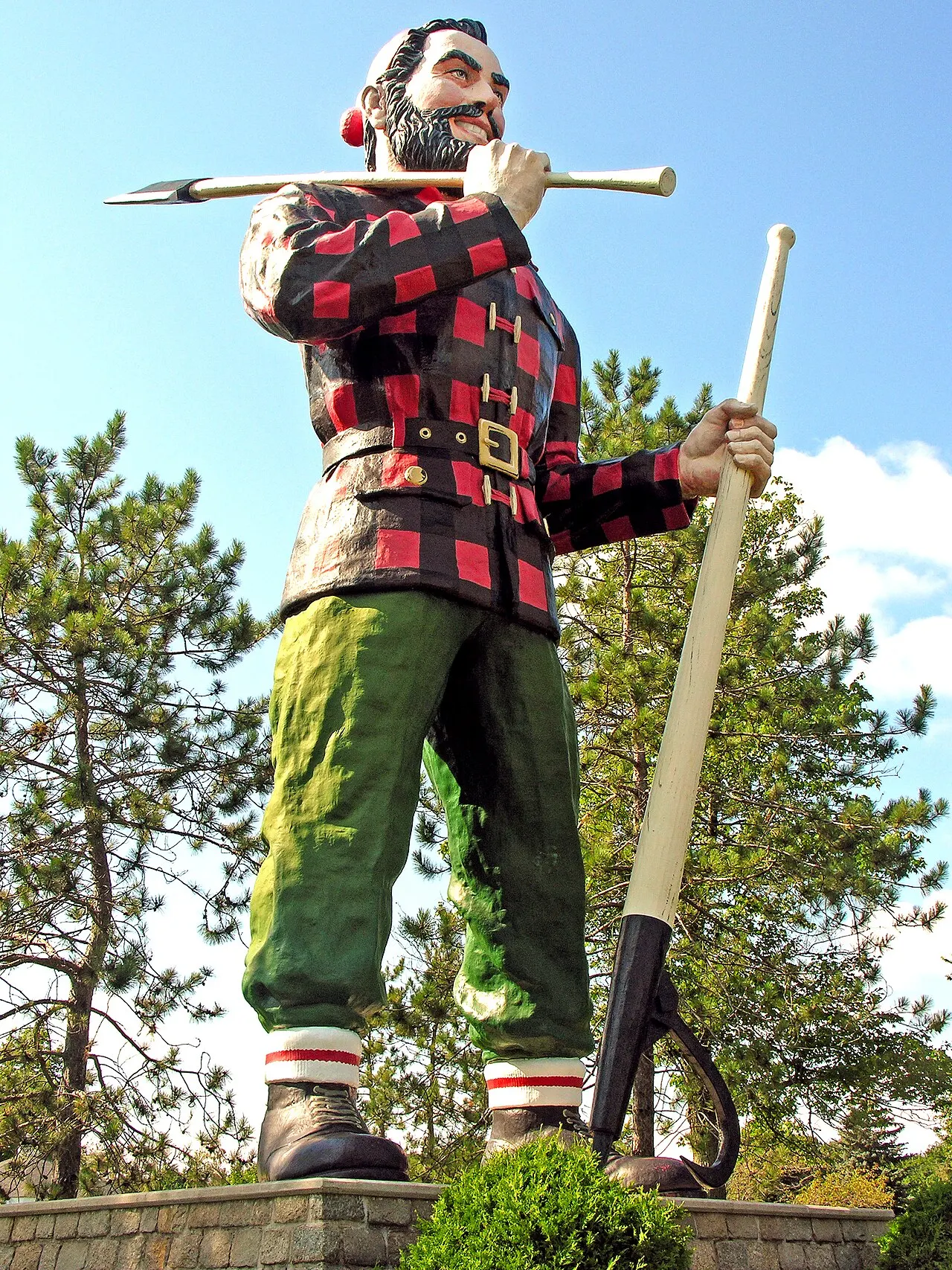 Paul Bunyan Statue, Bangor, Maine, United States