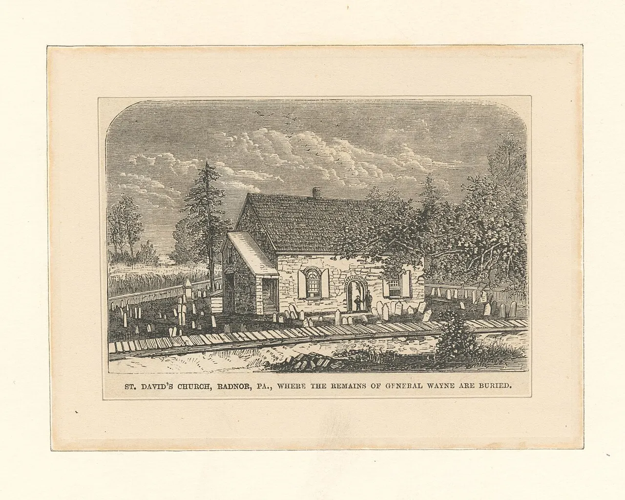 Old St. David's Church, Wayne, Pennsylvania, United States