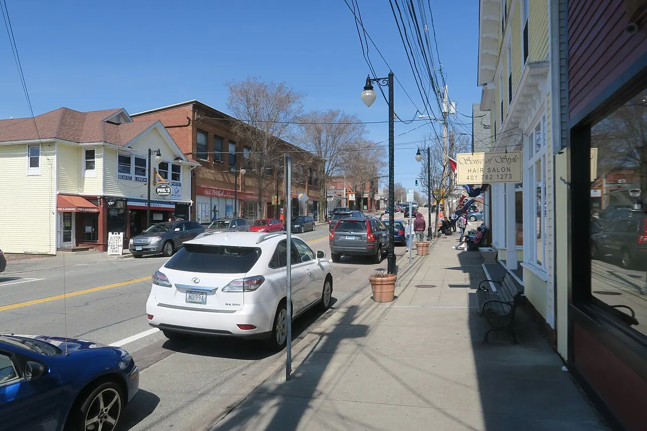 Wakefield Main Street, South Kingstown, Rhode Island, United States