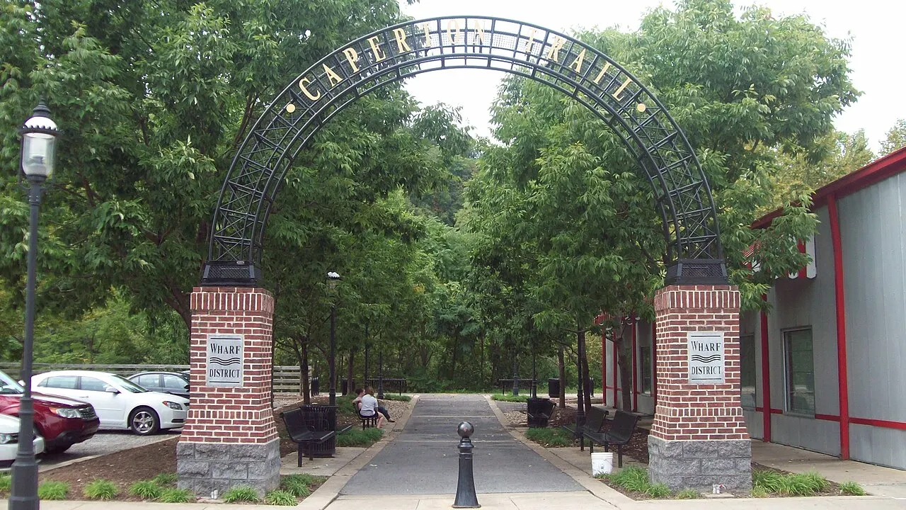 Caperton Rail Trail, Morgantown, West Virginia, United States