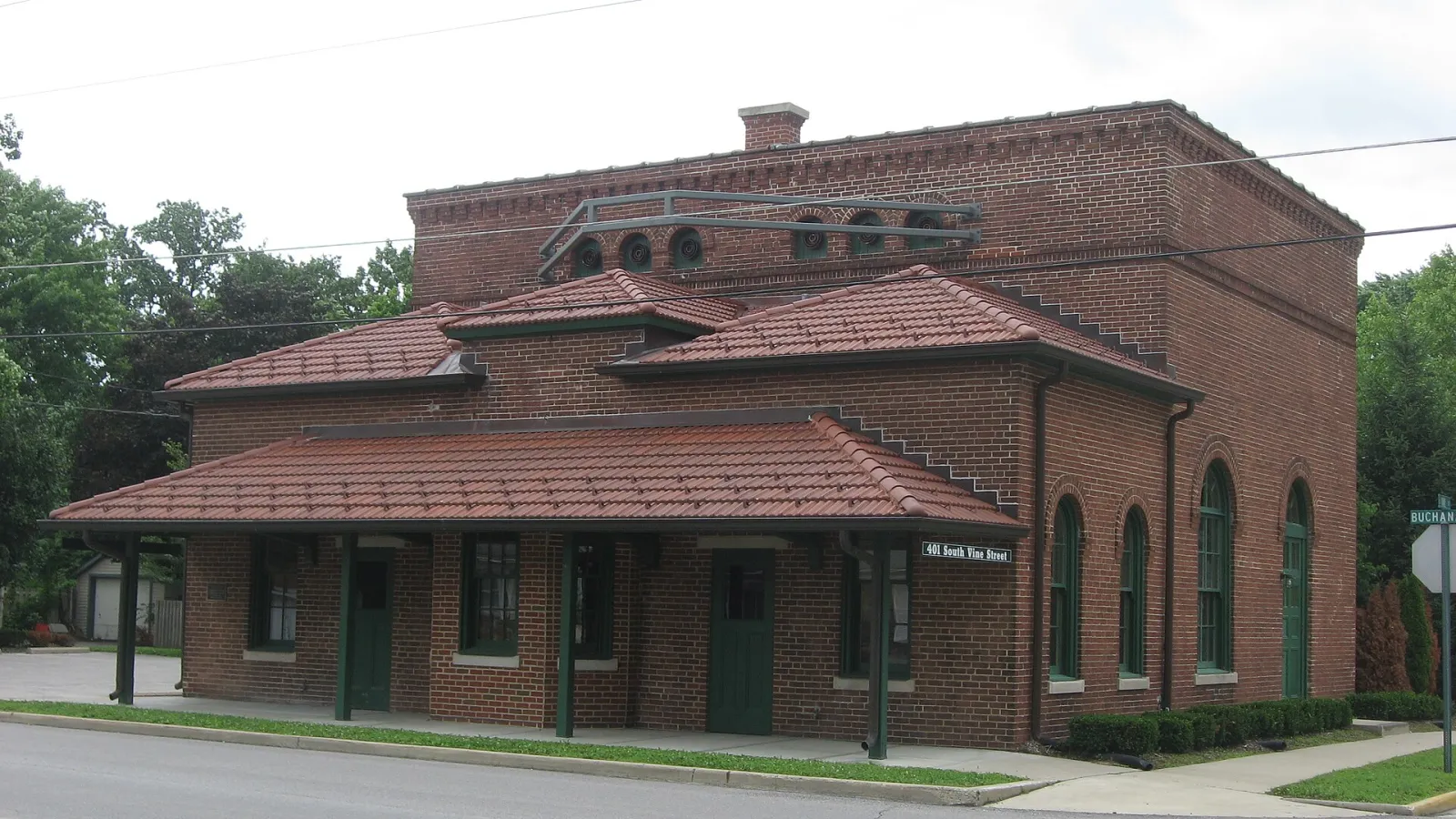 Plainfield Interurban Depot-Substation, Plainfield, Indiana, United States