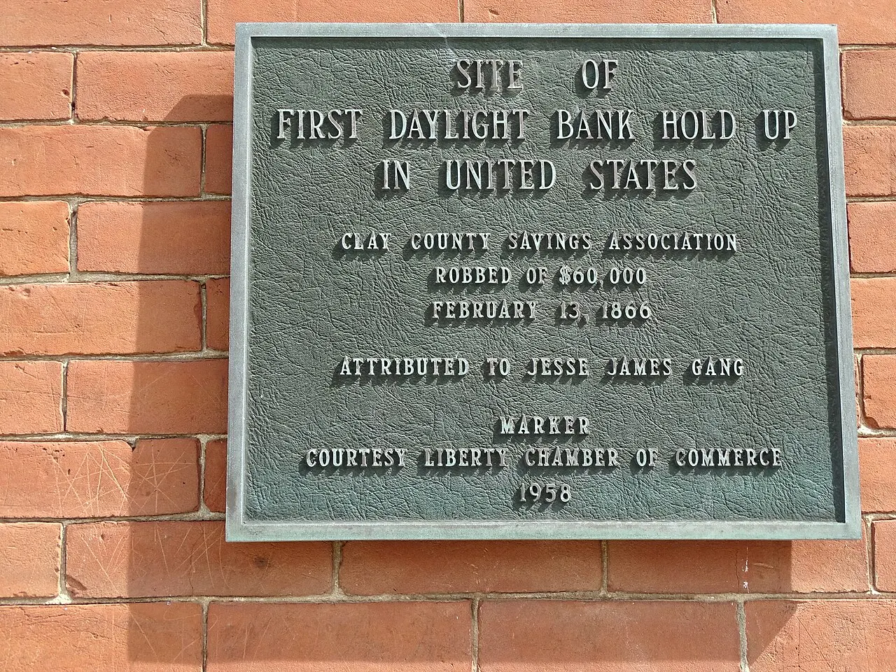 Jesse James Bank Museum, Liberty, Missouri, United States