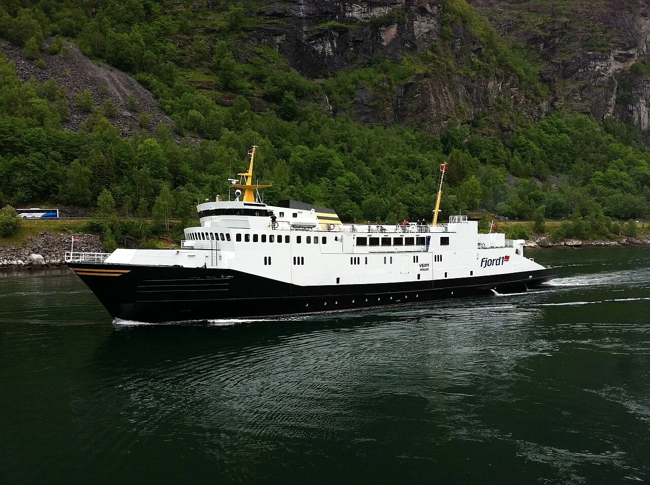 Geiranger to Hellesylt ferry, Geirangerfjord, Norway