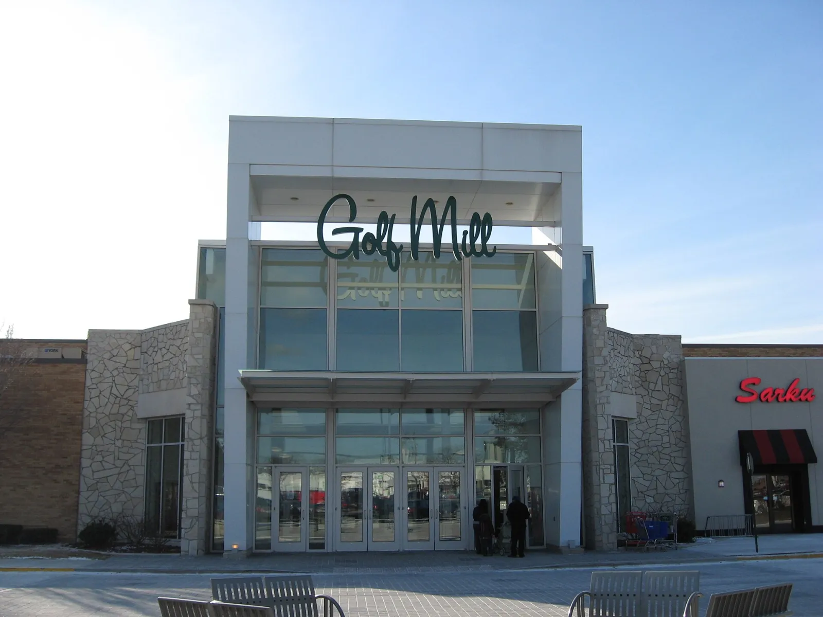 Golf Mill Mall Entrance, Niles, Illinois, United States