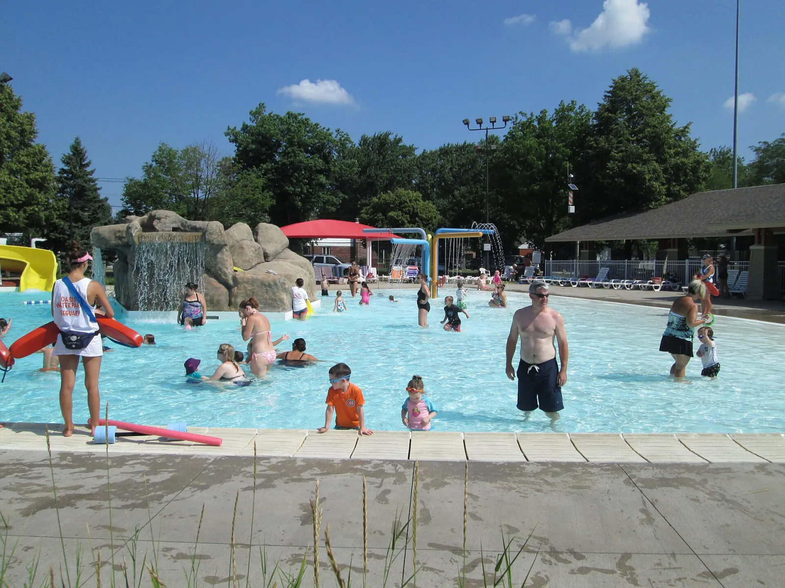 Village of Niles, Illinois Park District Oasis Water Park, Niles, Illinois, United States
