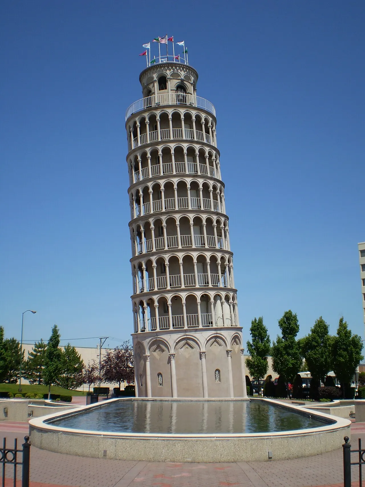 Leaning Tower of Niles, Niles, Illinois, United States