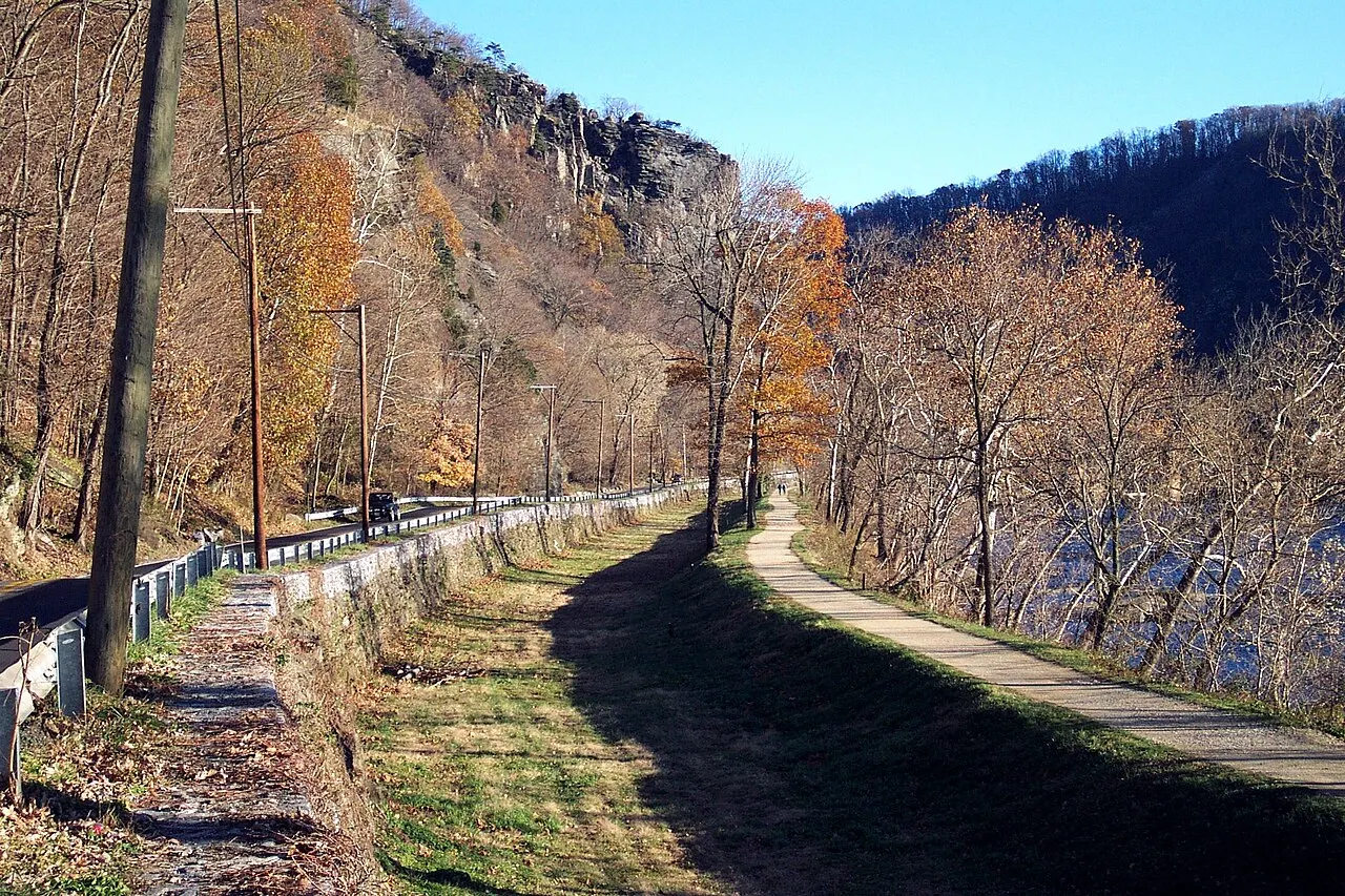 C&O Canal Towpath, Harpers Ferry, West Virginia, United States