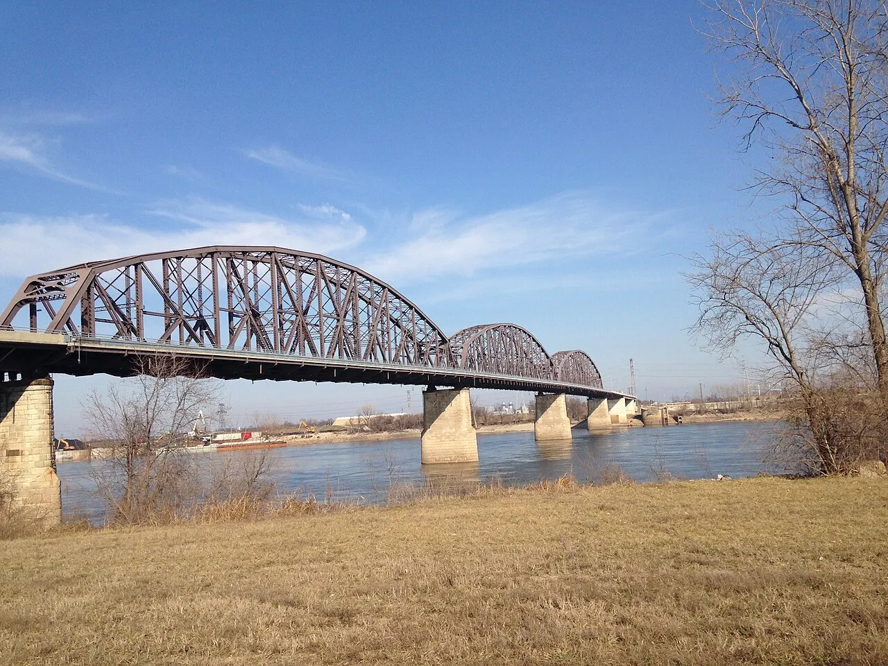 McKinley Bridge, Granite City, Illinois, United States
