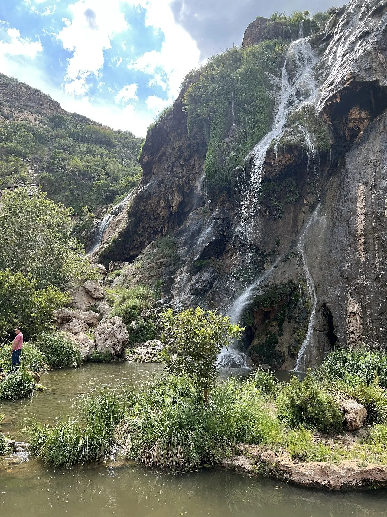 Sitting Bull Falls, Carlsbad, New Mexico, United States