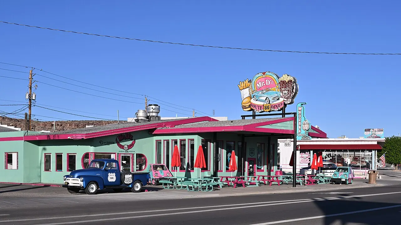 Mr. D'z Route 66 Diner, Kingman, Arizona, United States