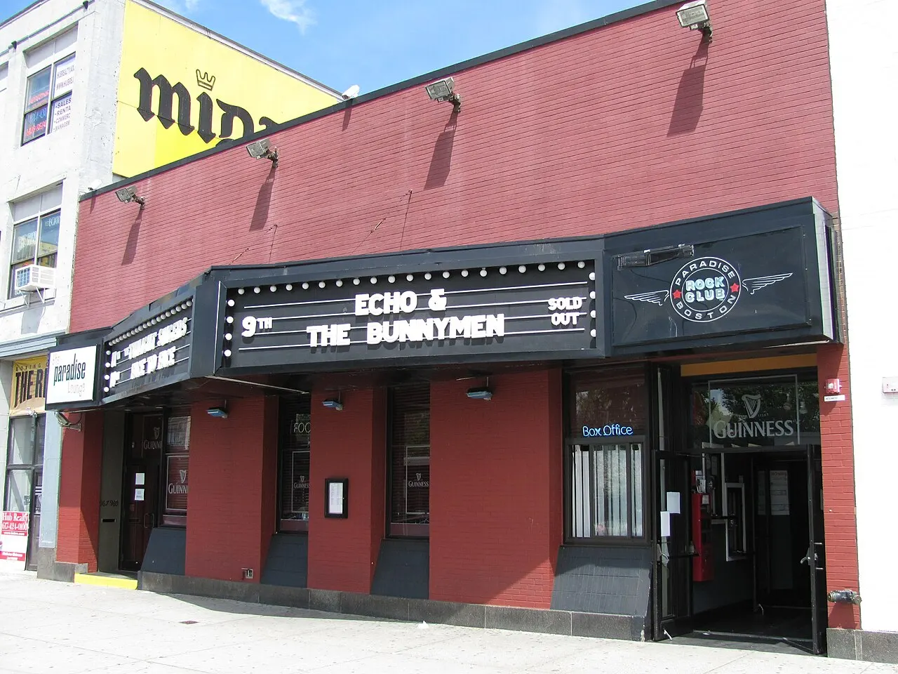 Paradise Rock Club, Allston, Massachusetts, United States