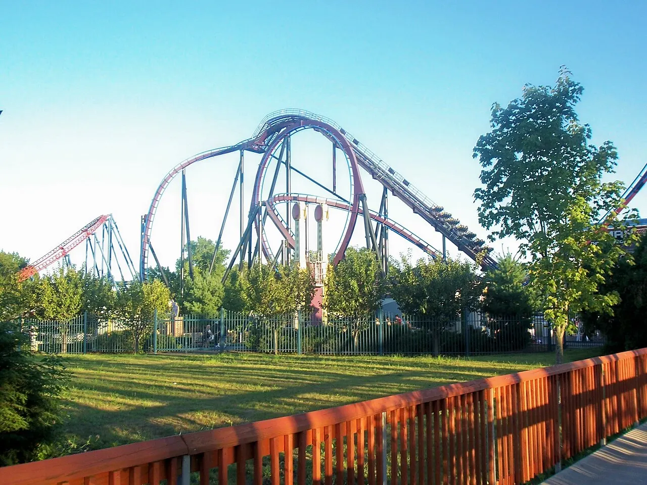 Six Flags New England, Agawam, Massachusetts, United States