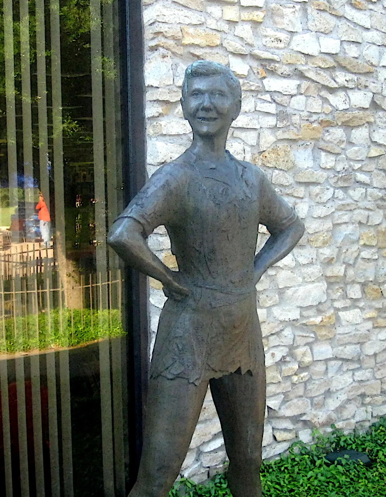 Mary Martin Peter Pan Statue, Weatherford, Texas, United States