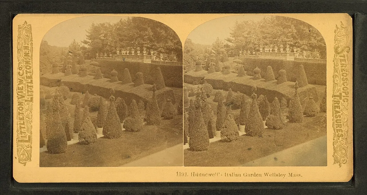Hunnewell Italian Garden, Wellesley, Massachusetts, United States