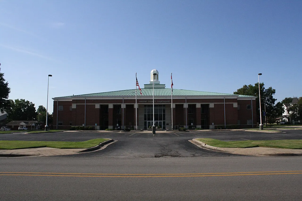 Greene County Courthouse Paragould, Paragould, Arkansas, United States