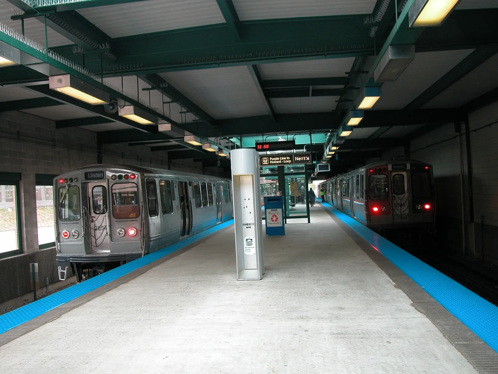 Linden Avenue Station, Wilmette, Illinois, United States