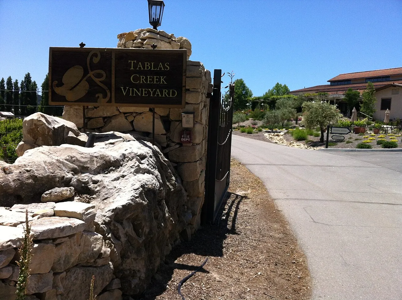 Tablas Creek Vineyard, Paso Robles, California, United States